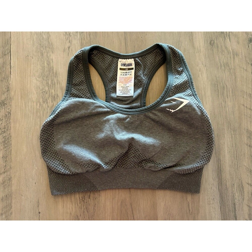 Gymshark Vital Seamless 2.0 Sports Bra Gray Size XS